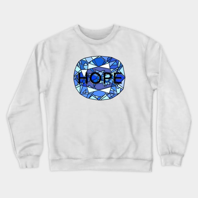 Hope Diamond Crewneck Sweatshirt by Nerdpins